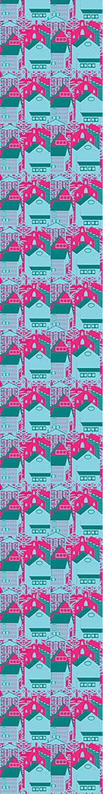 patterned-wallpaper-modern-city