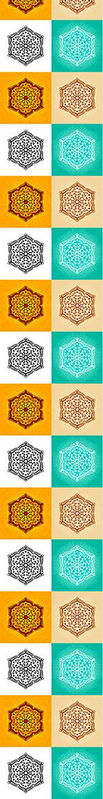 patterned-wallpaper-mehndi-flowers