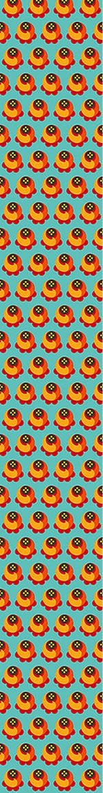 patterned-wallpaper-buddy-orange