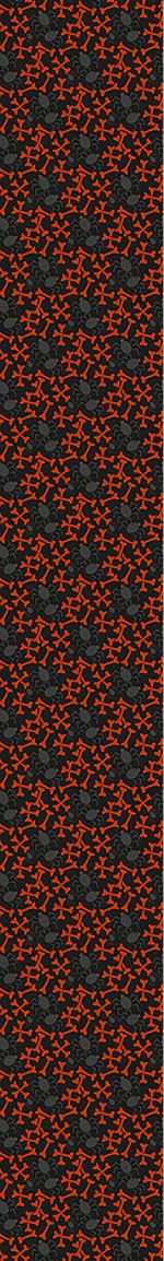 patterned-wallpaper-bones-and-spiders