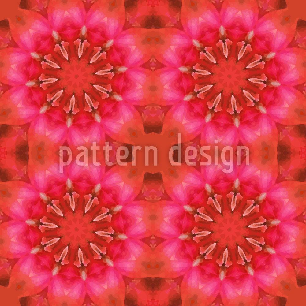 patterned-wallpaper-pandora-flora-red