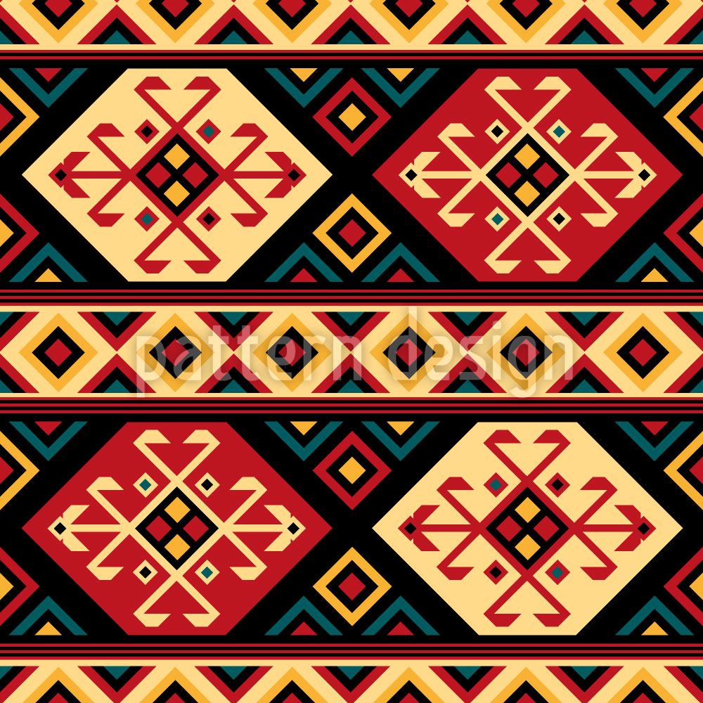 patterned-wallpaper-colorful-kilim