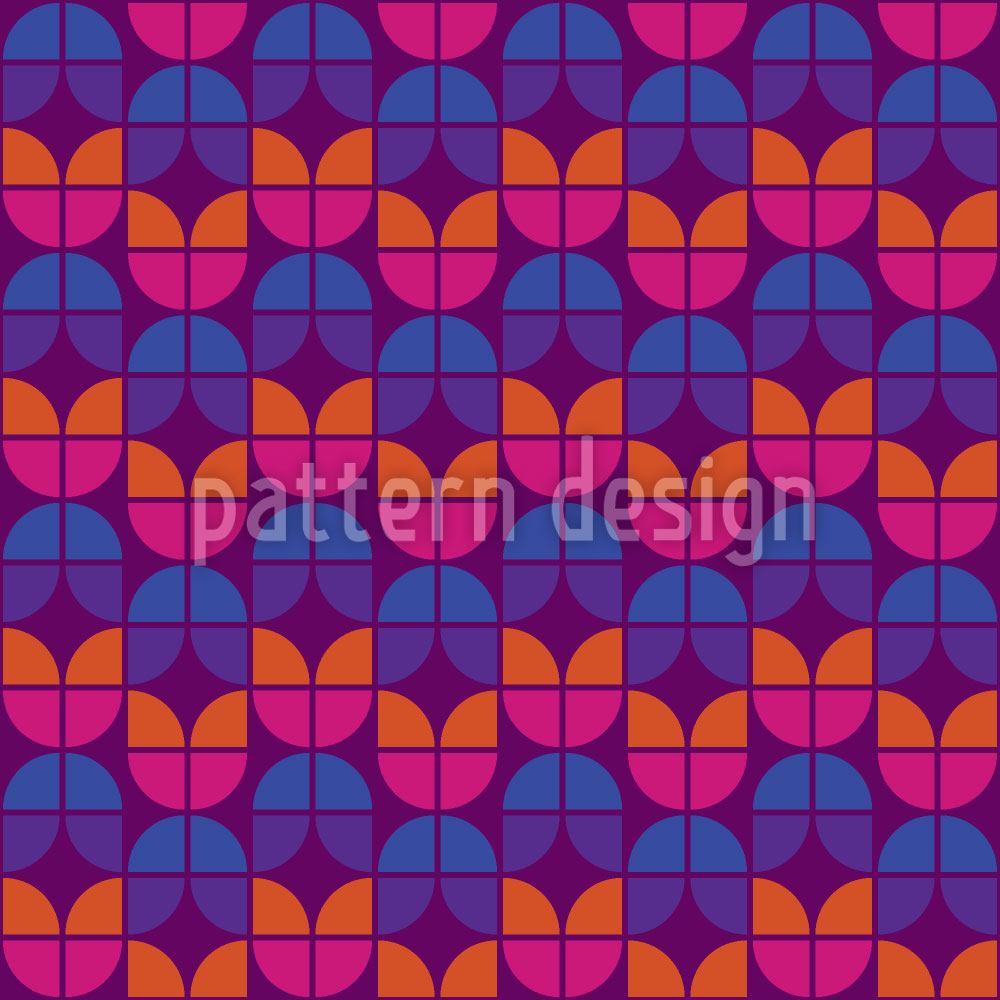 patterned-wallpaper-geometric-tulips
