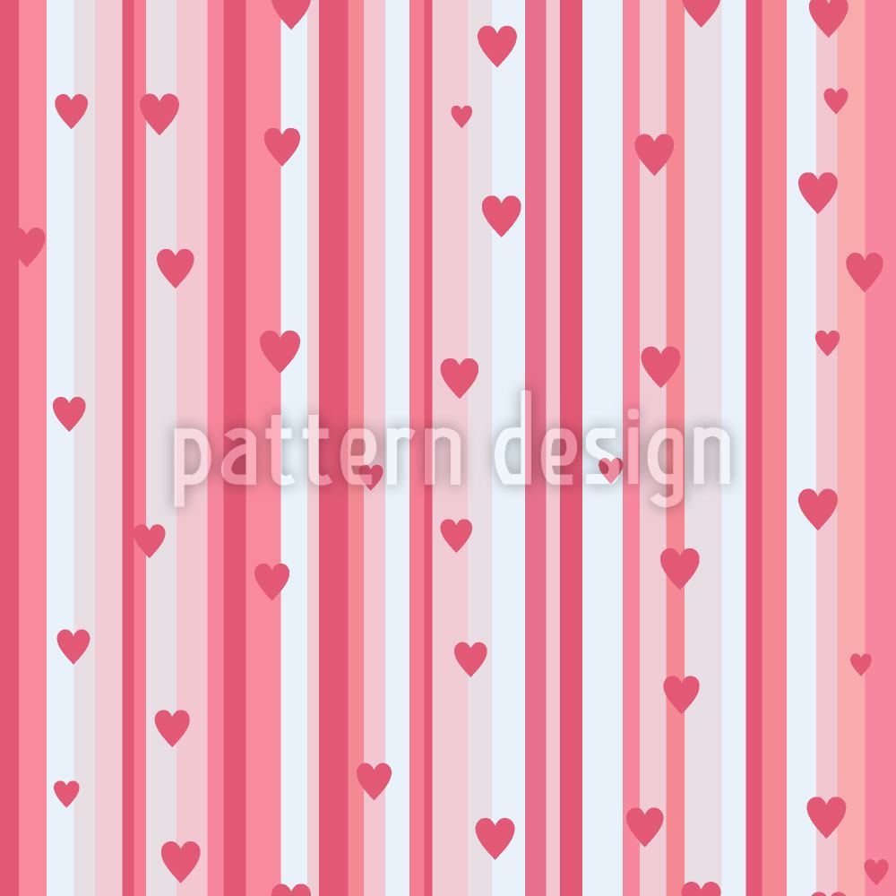 patterned-wallpaper-romantic-hearts-on-strips