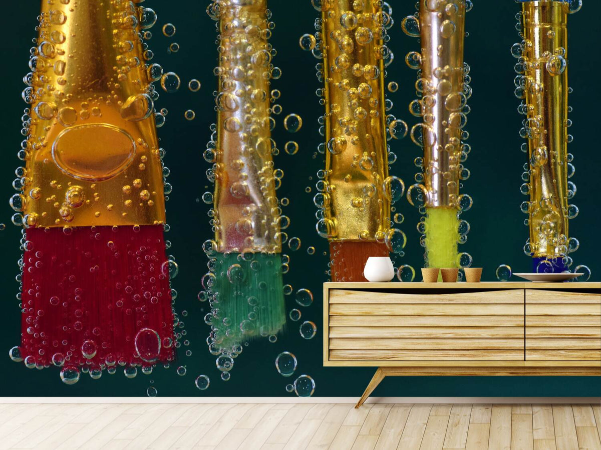 photo-wallpaper-brush-in-a-water-bath