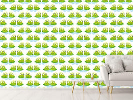 patterned-wallpaper-twin-frogs
