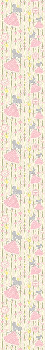 patterned-wallpaper-little-mice-princess-birthday