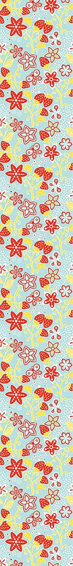 patterned-wallpaper-in-lillys-strawberry-paradise