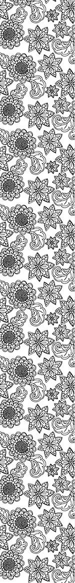 patterned-wallpaper-flowers-with-contours