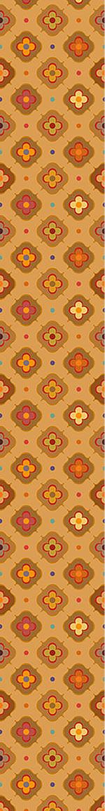 patterned-wallpaper-vintage-abstract-flowers