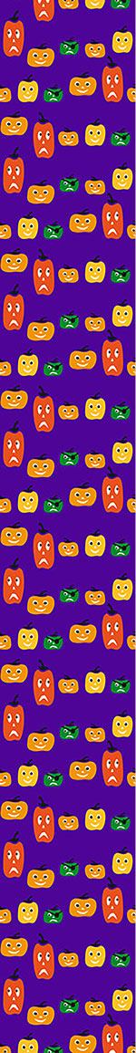 patterned-wallpaper-halloween-pumpkin-heads