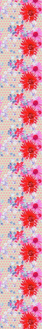 patterned-wallpaper-scattered-flower-on-dots