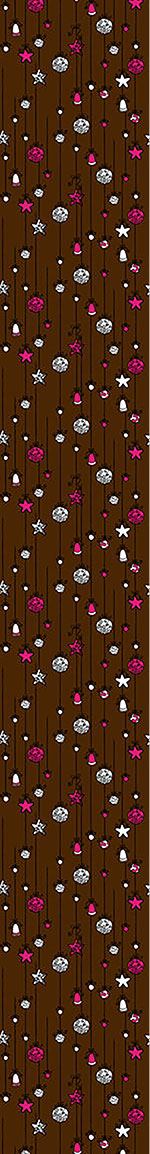 patterned-wallpaper-christmas-tree-decorations