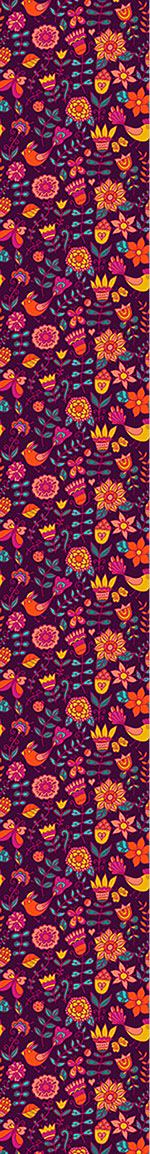 patterned-wallpaper-summer-night-in-the-bird-paradise