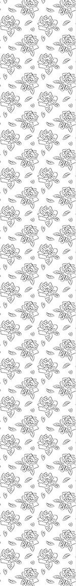 patterned-wallpaper-blooming-roses