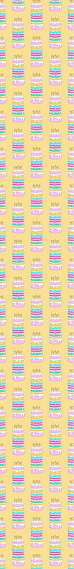 patterned-wallpaper-birthday-cakes