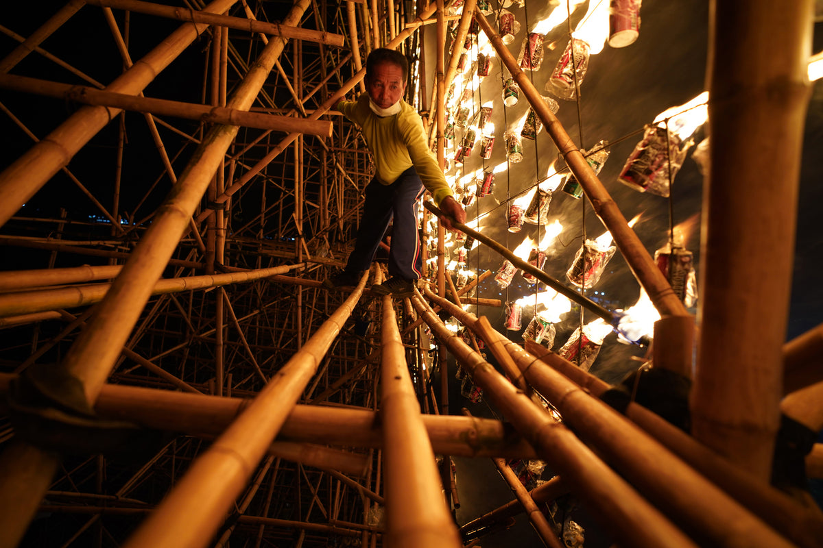 photo-wallpaper-fire-boat-festival-thailand