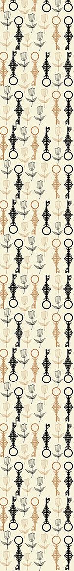 patterned-wallpaper-key-flowers