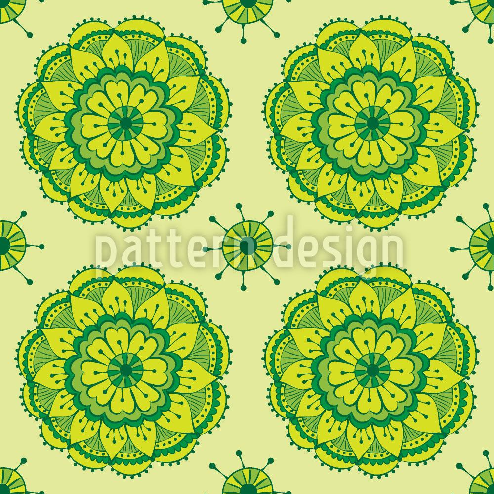 patterned-wallpaper-fresh-lotus