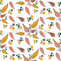 patterned-wallpaper-leaves-and-buds