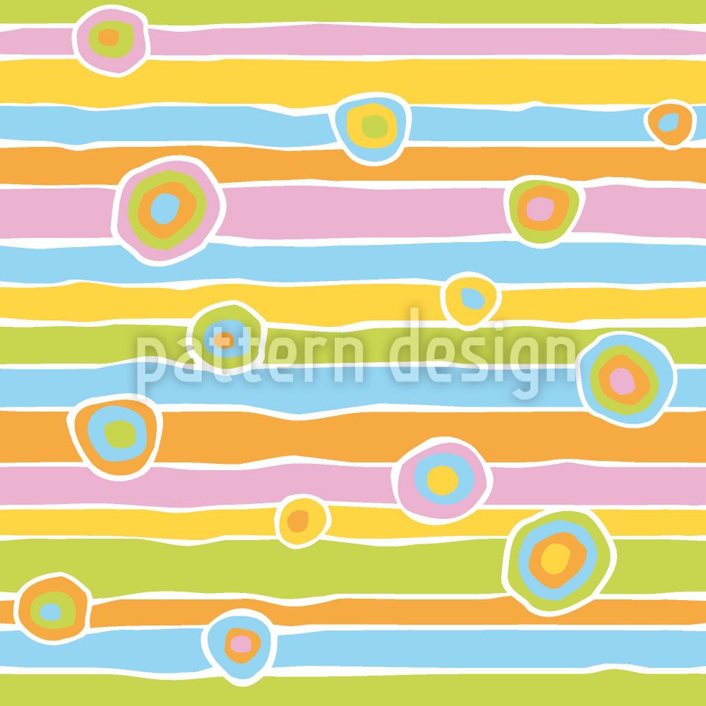 patterned-wallpaper-funny-stripes-and-circles