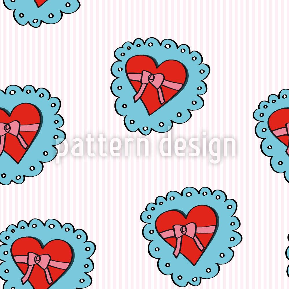 patterned-wallpaper-heartshaped-box-with-bow