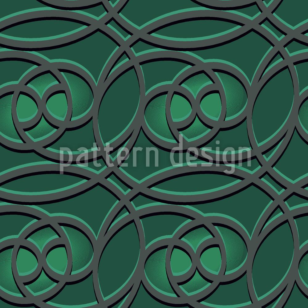 patterned-wallpaper-celtic-emerald