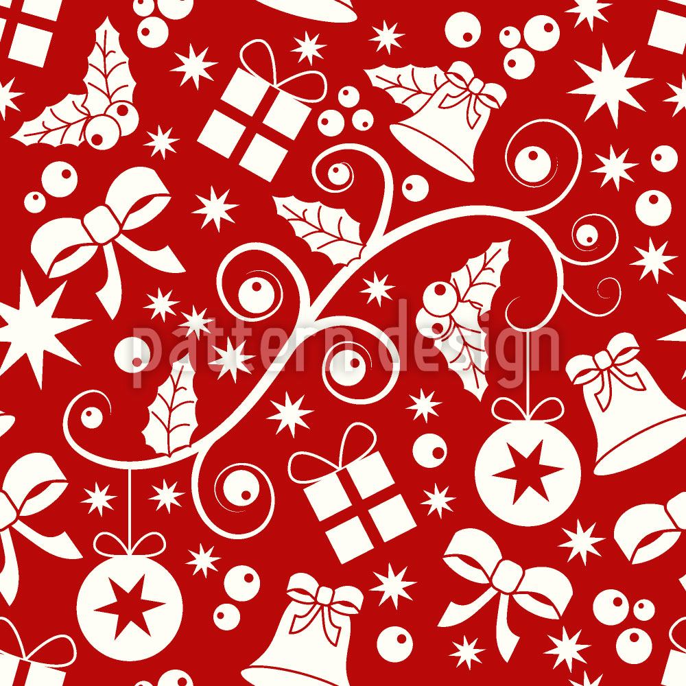 patterned-wallpaper-christmas-preparations