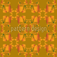 patterned-wallpaper-acorns-and-leaves