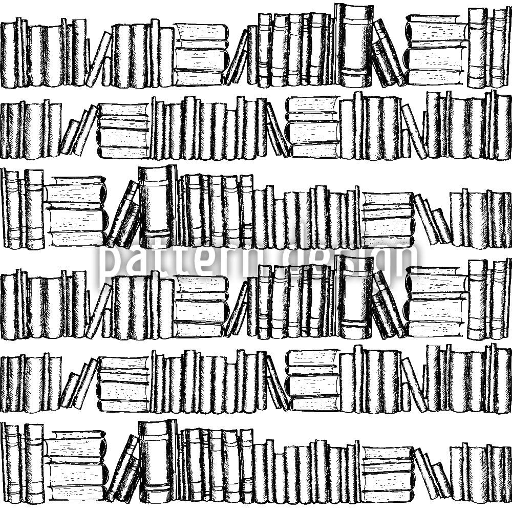 patterned-wallpaper-old-books