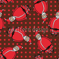 patterned-wallpaper-dotty-santa-brown