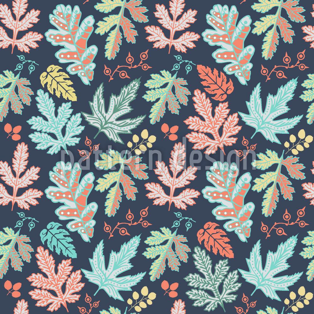 patterned-wallpaper-leaf-baroque