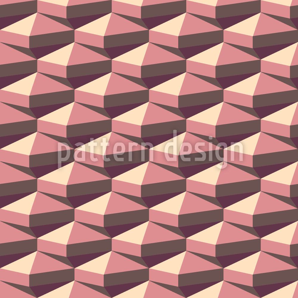 patterned-wallpaper-octahedron-retro