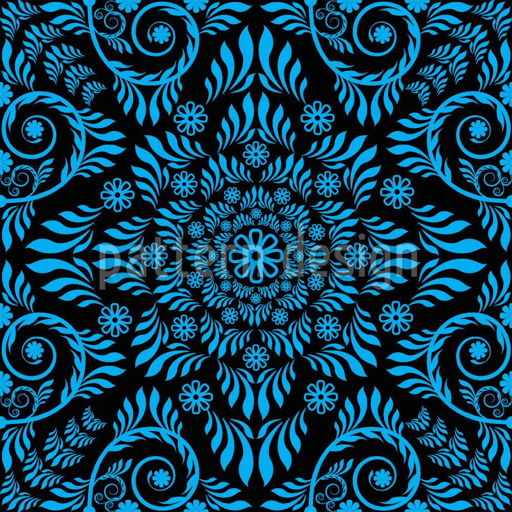 patterned-wallpaper-black-and-blue