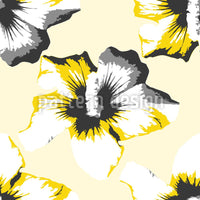 patterned-wallpaper-pop-art-hibiscus