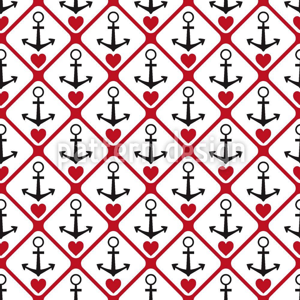 patterned-wallpaper-heart-and-anchor