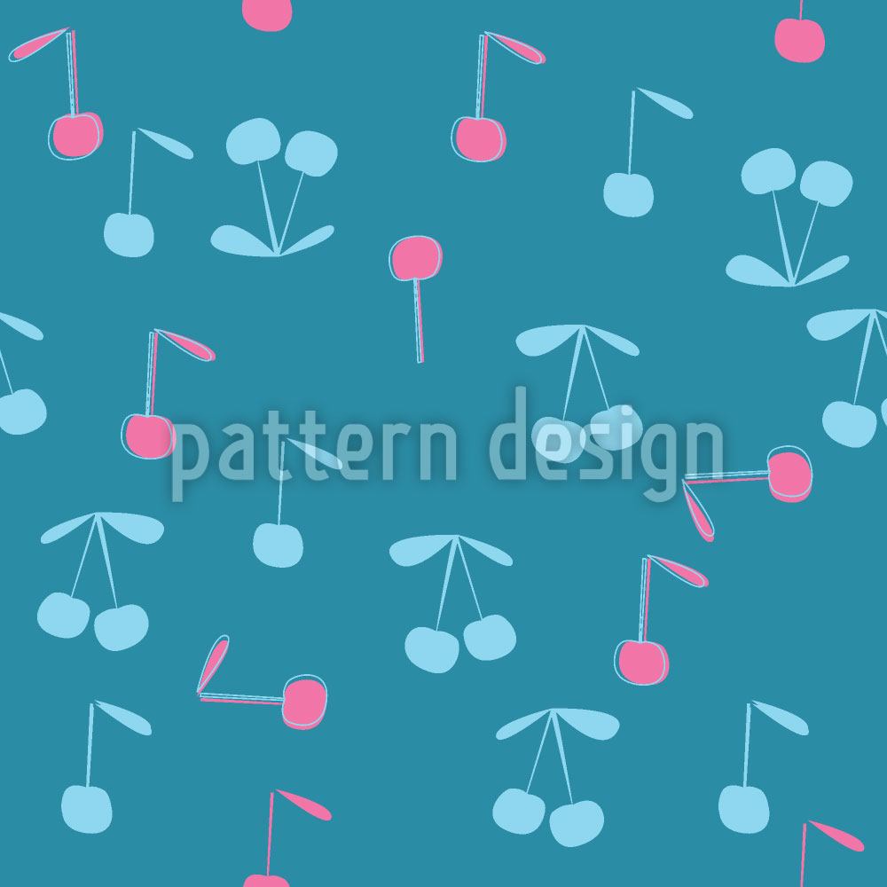 patterned-wallpaper-fresh-cherries