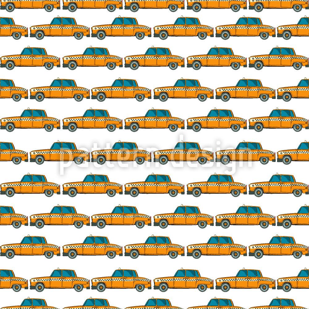 patterned-wallpaper-taxi-new-york