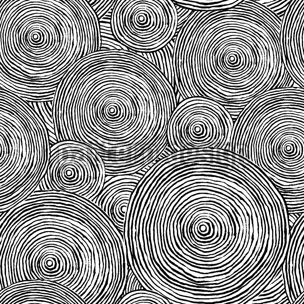 patterned-wallpaper-rough-circles