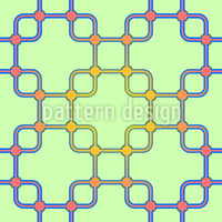 patterned-wallpaper-connection-of-squares