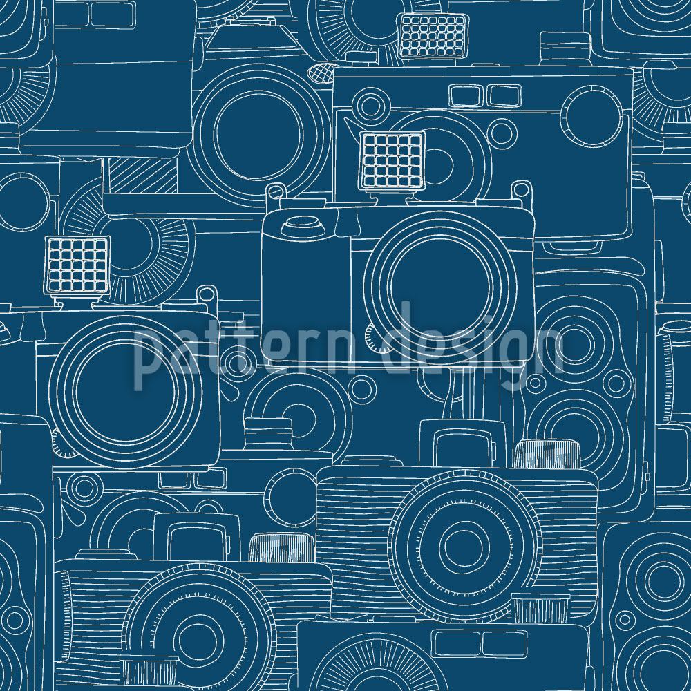 patterned-wallpaper-camera-shop