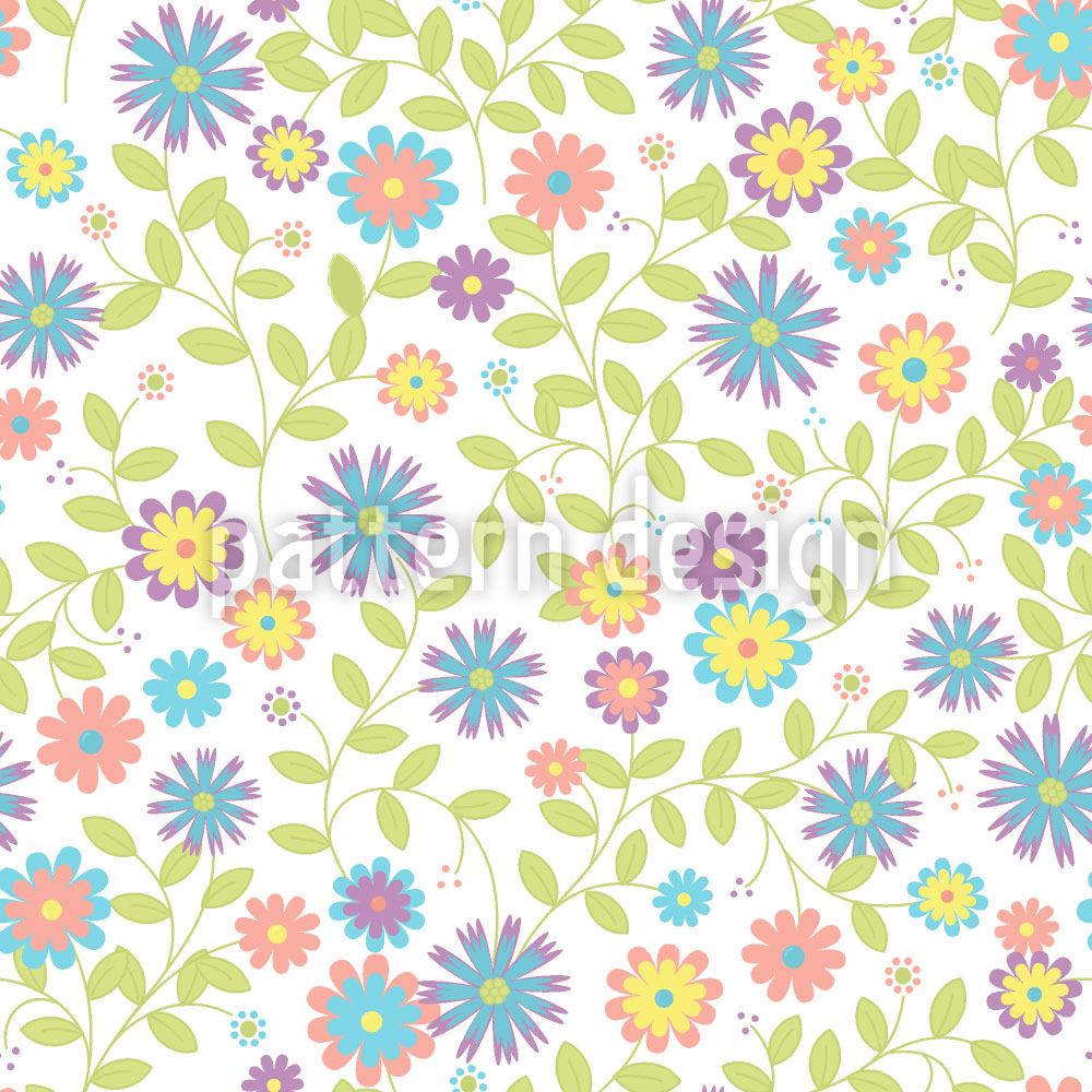 patterned-wallpaper-floral-morning-song