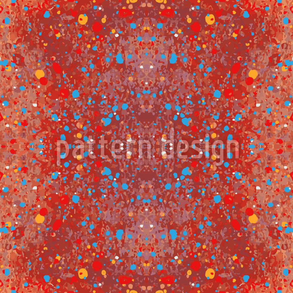 patterned-wallpaper-stained-red