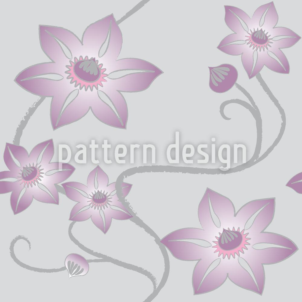 patterned-wallpaper-gentle-clematis