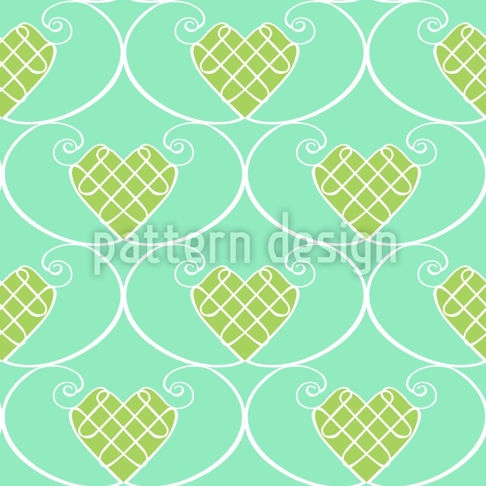 patterned-wallpaper-gingerbread-hearts