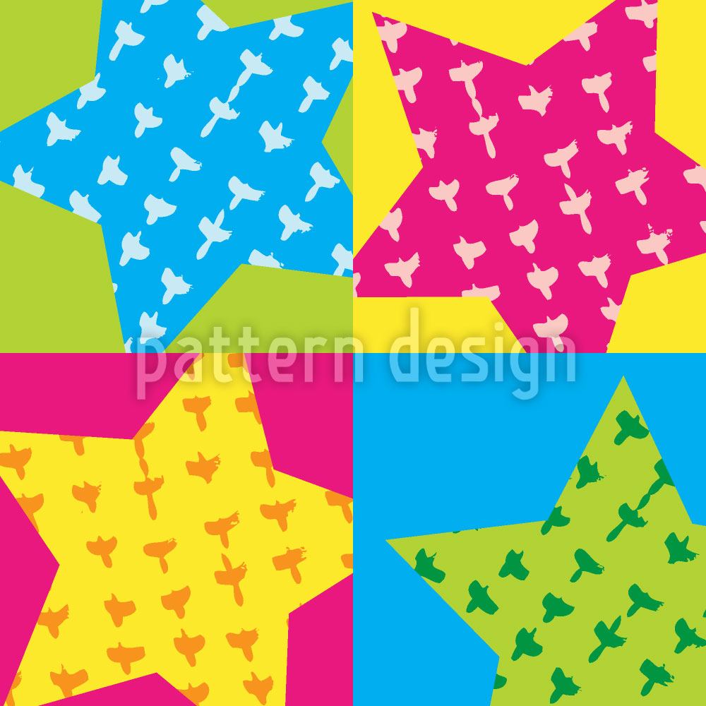 patterned-wallpaper-birthday-stars