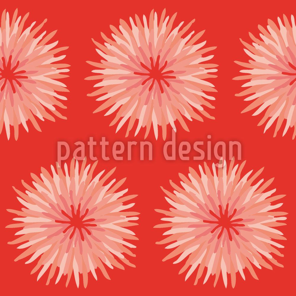 patterned-wallpaper-dahlia-orange