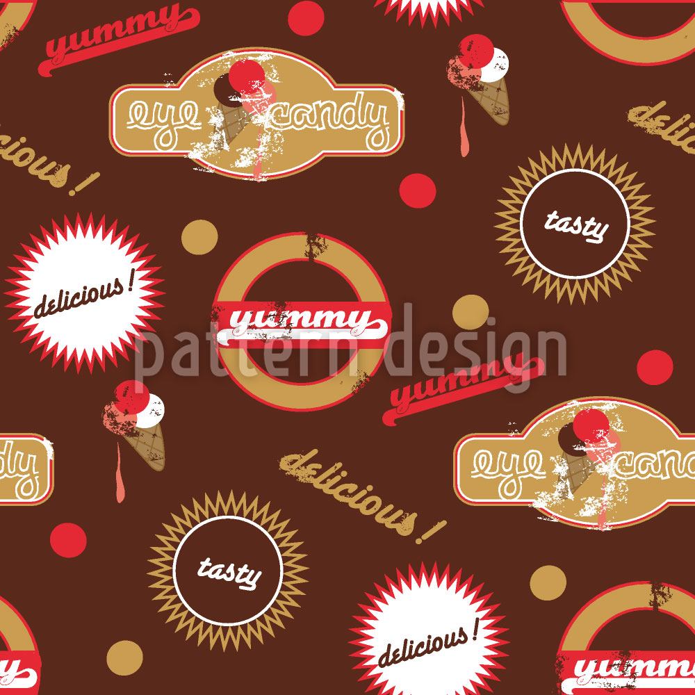 patterned-wallpaper-yummy-brown