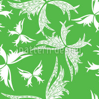 patterned-wallpaper-polynesian-butterflies-in-spring