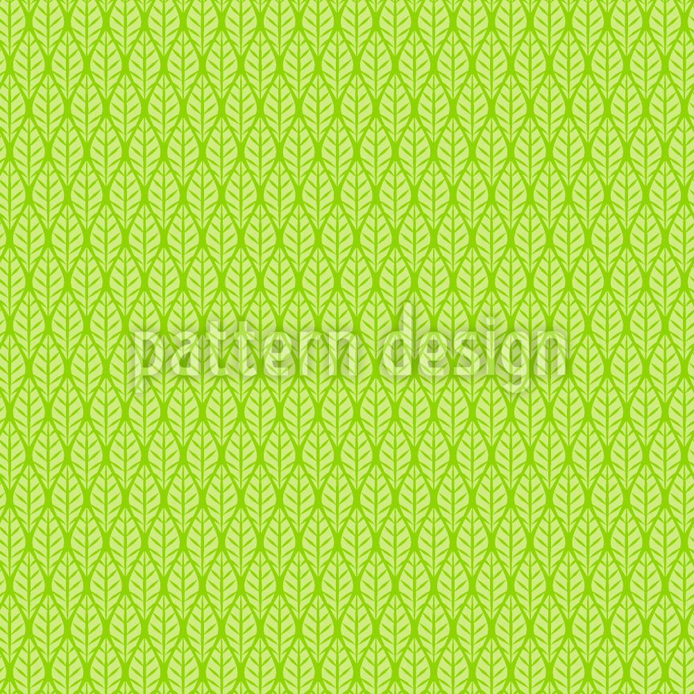 patterned-wallpaper-checkered-spring-leaves